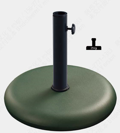 25kg concrete umbrella base